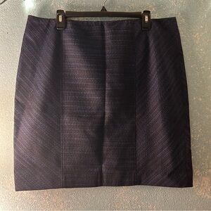 Mary Kay Blue and Black Pencil Skirt by Twinhill